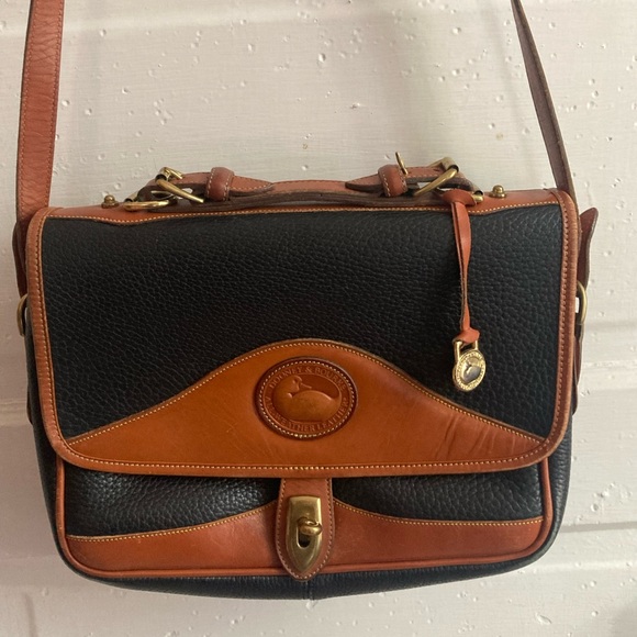 Dooney and Bourke Navy Blue Crossbody Handbag - Picture 3 of 13